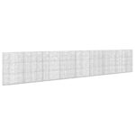 vidaXL Gabión s drôtom 3,5 mm a sieťou 5x5 cm 850x20x150 cm – Obrázok 2