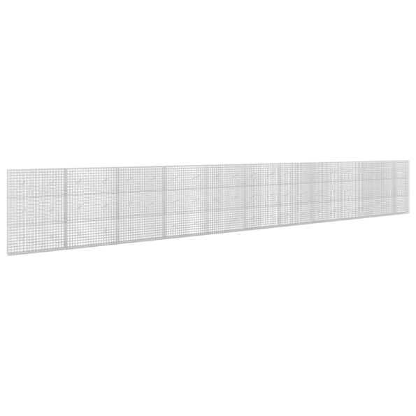vidaXL Gabión s drôtom 3,5 mm a sieťou 5x5 cm 1050x20x150 cm – Obrázok 2