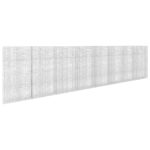 vidaXL Gabión s drôtom 3,5 mm a sieťou 5x5 cm 800x20x200 cm – Obrázok 2