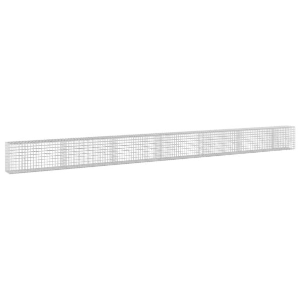vidaXL Gabión s drôtom 3,5 mm a sieťou 5x5 cm 650x30x50 cm – Obrázok 2