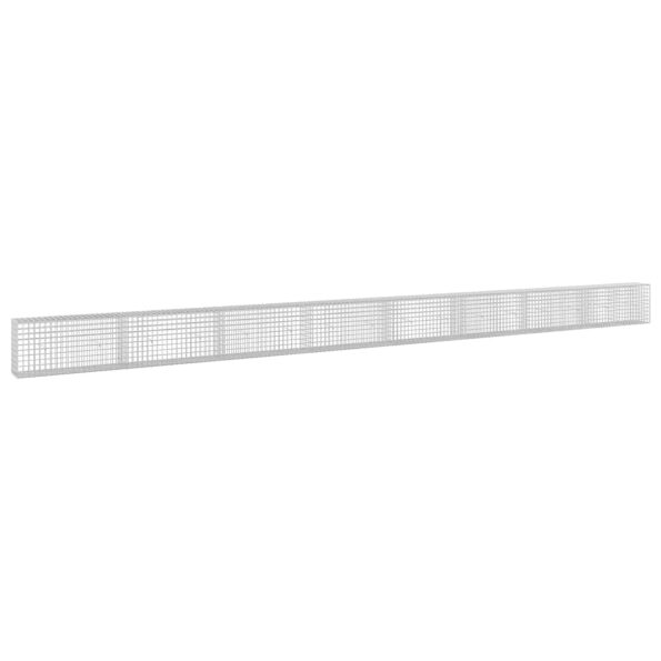 vidaXL Gabión s drôtom 3,5 mm a sieťou 5x5 cm 800x30x50 cm – Obrázok 2