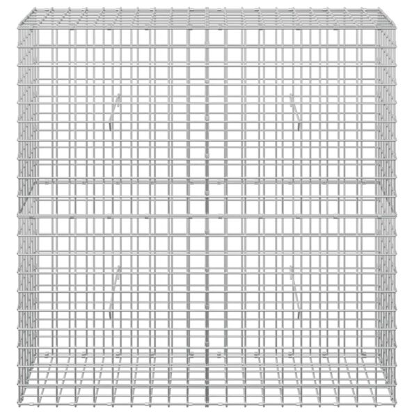 vidaXL Gabión s drôtom 3,5 mm a sieťou 5x5 cm 100x30x100 cm – Obrázok 3