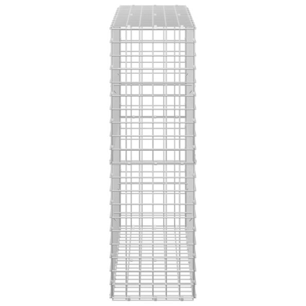vidaXL Gabión s drôtom 3,5 mm a sieťou 5x5 cm 100x30x100 cm – Obrázok 4