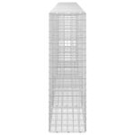 vidaXL Gabión s drôtom 3,5 mm a sieťou 5x5 cm 450x30x100 cm – Obrázok 4
