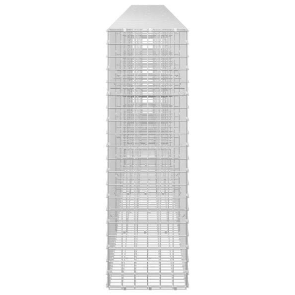 vidaXL Gabión s drôtom 3,5 mm a sieťou 5x5 cm 600x30x100 cm – Obrázok 4