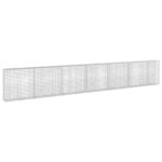 vidaXL Gabión s drôtom 3,5 mm a sieťou 5x5 cm 650x30x100 cm – Obrázok 2