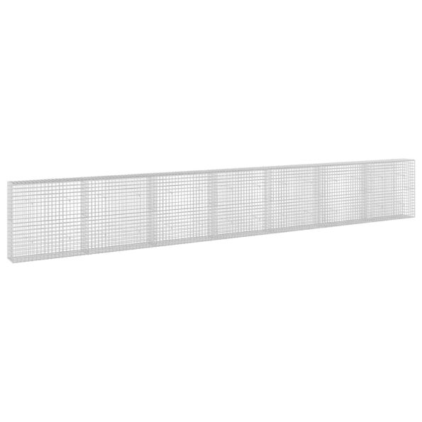 vidaXL Gabión s drôtom 3,5 mm a sieťou 5x5 cm 700x30x100 cm – Obrázok 2