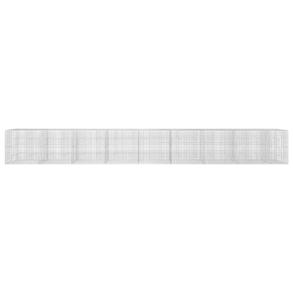 vidaXL Gabión s drôtom 3,5 mm a sieťou 5x5 cm 850x30x100 cm – Obrázok 3