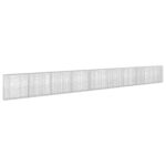 vidaXL Gabión s drôtom 3,5 mm a sieťou 5x5 cm 900x30x100 cm – Obrázok 2