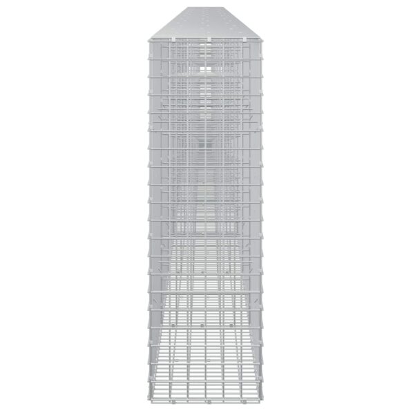 vidaXL Gabión s drôtom 3,5 mm a sieťou 5x5 cm 900x30x100 cm – Obrázok 4