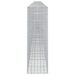 vidaXL Gabión s drôtom 3,5 mm a sieťou 5x5 cm 1000x30x100 cm – Obrázok 4