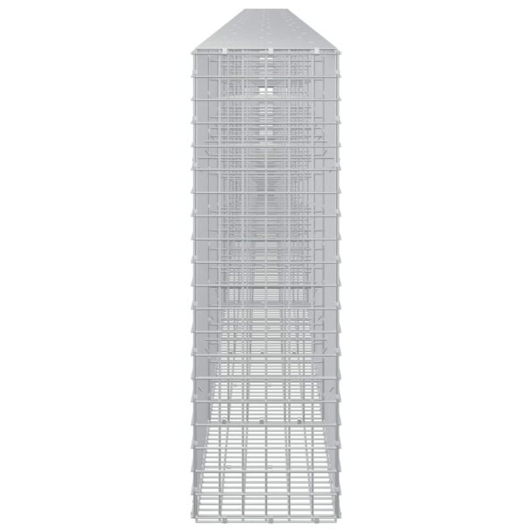 vidaXL Gabión s drôtom 3,5 mm a sieťou 5x5 cm 1000x30x100 cm – Obrázok 4