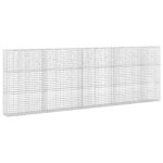vidaXL Gabión s drôtom 3,5 mm a sieťou 5x5 cm 450x30x150 cm – Obrázok 2