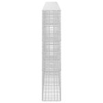 vidaXL Gabión s drôtom 3,5 mm a sieťou 5x5 cm 450x30x150 cm – Obrázok 4