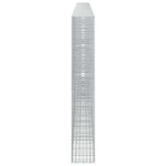 vidaXL Gabión s drôtom 3,5 mm a sieťou 5x5 cm 700x30x200 cm – Obrázok 4