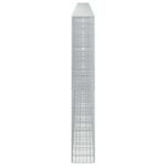 vidaXL Gabión s drôtom 3,5 mm a sieťou 5x5 cm 850x30x200 cm – Obrázok 4