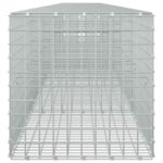 vidaXL Gabión s drôtom 3,5 mm a sieťou 5x5 cm 700x50x50 cm – Obrázok 4