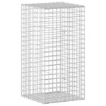 vidaXL Gabión s drôtom 3,5 mm a sieťou 5x5 cm 50x50x100 cm – Obrázok 2