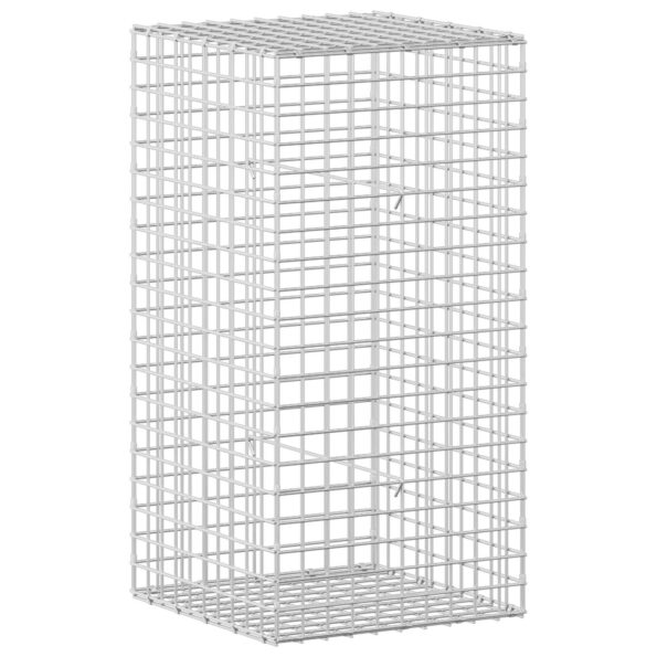 vidaXL Gabión s drôtom 3,5 mm a sieťou 5x5 cm 50x50x100 cm – Obrázok 2