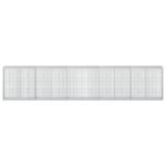 vidaXL Gabión s drôtom 3,5 mm a sieťou 5x5 cm 500x50x100 cm – Obrázok 3