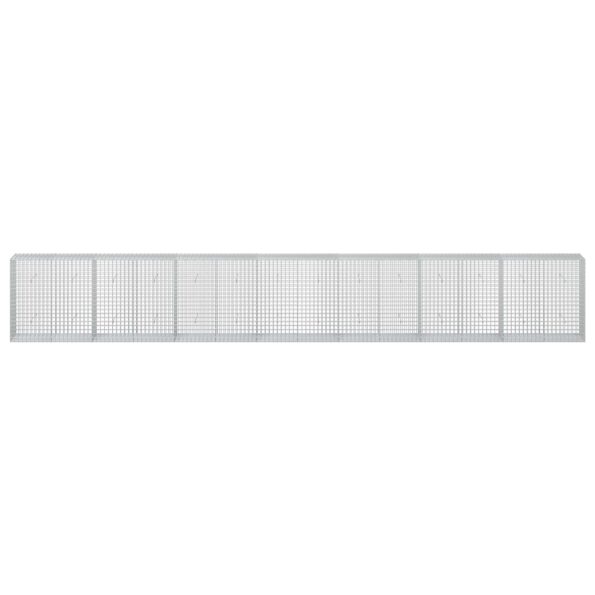 vidaXL Gabión s drôtom 3,5 mm a sieťou 5x5 cm 700x50x100 cm – Obrázok 3