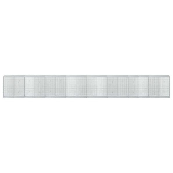 vidaXL Gabión s drôtom 3,5 mm a sieťou 5x5 cm 800x50x100 cm – Obrázok 3
