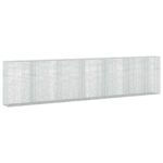 vidaXL Gabión s drôtom 3,5 mm a sieťou 5x5 cm 650x50x150 cm – Obrázok 2