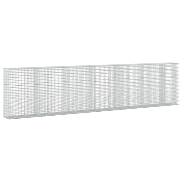 vidaXL Gabión s drôtom 3,5 mm a sieťou 5x5 cm 650x50x150 cm – Obrázok 2