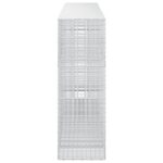 vidaXL Gabión s drôtom 3,5 mm a sieťou 5x5 cm 650x50x150 cm – Obrázok 4