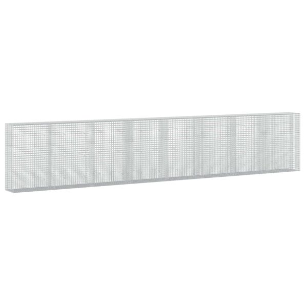 vidaXL Gabión s drôtom 3,5 mm a sieťou 5x5 cm 800x50x150 cm – Obrázok 2