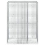 vidaXL Gabión s drôtom 3,5 mm a sieťou 5x5 cm 150x50x200 cm – Obrázok 3