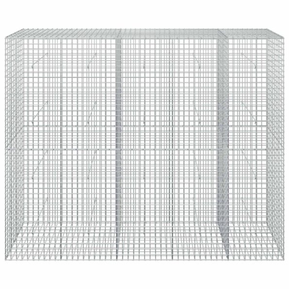vidaXL Gabión s drôtom 3,5 mm a sieťou 5x5 cm 250x50x200 cm – Obrázok 3