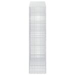 vidaXL Gabión s drôtom 3,5 mm a sieťou 5x5 cm 250x50x200 cm – Obrázok 4