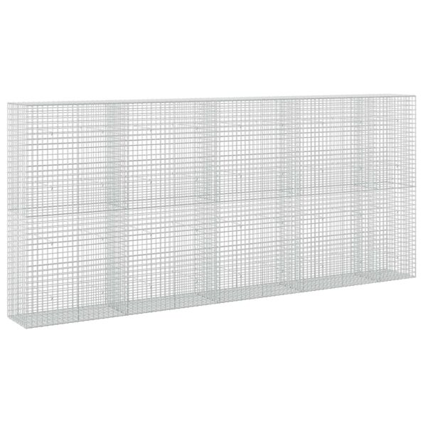 vidaXL Gabión s drôtom 3,5 mm a sieťou 5x5 cm 450x50x200 cm – Obrázok 2