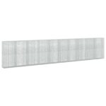 vidaXL Gabión s drôtom 3,5 mm a sieťou 5x5 cm 1000x50x200 cm – Obrázok 2