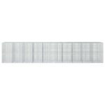 vidaXL Gabión s drôtom 3,5 mm a sieťou 5x5 cm 1000x50x200 cm – Obrázok 3