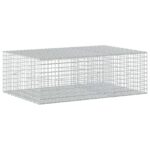 vidaXL Gabión s drôtom 3,5 mm a sieťou 5x5 cm 150x100x50 cm – Obrázok 2