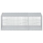 vidaXL Gabión s drôtom 3,5 mm a sieťou 5x5 cm 150x100x50 cm – Obrázok 3