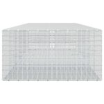 vidaXL Gabión s drôtom 3,5 mm a sieťou 5x5 cm 650x100x50 cm – Obrázok 4