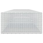 vidaXL Gabión s drôtom 3,5 mm a sieťou 5x5 cm 850x100x50 cm – Obrázok 4
