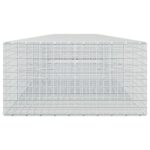 vidaXL Gabión s drôtom 3,5 mm a sieťou 5x5 cm 1000x100x50 cm – Obrázok 4