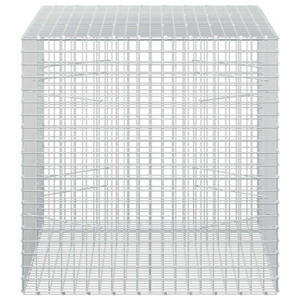 vidaXL Gabión s drôtom 3,5 mm a sieťou 5x5 cm 150x100x100 cm – Obrázok 4