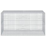 vidaXL Gabión s drôtom 3,5 mm a sieťou 5x5 cm 200x100x100 cm – Obrázok 3