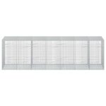 vidaXL Gabión s drôtom 3,5 mm a sieťou 5x5 cm 350x100x100 cm – Obrázok 3