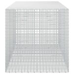 vidaXL Gabión s drôtom 3,5 mm a sieťou 5x5 cm 350x100x100 cm – Obrázok 4
