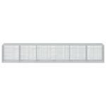 vidaXL Gabión s drôtom 3,5 mm a sieťou 5x5 cm 600x100x100 cm – Obrázok 3
