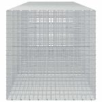 vidaXL Gabión s drôtom 3,5 mm a sieťou 5x5 cm 600x100x100 cm – Obrázok 4