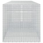 vidaXL Gabión s drôtom 3,5 mm a sieťou 5x5 cm 650x100x100 cm – Obrázok 4