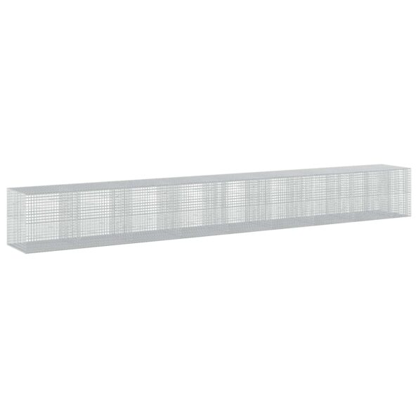 vidaXL Gabión s drôtom 3,5 mm a sieťou 5x5 cm 850x100x100 cm – Obrázok 2