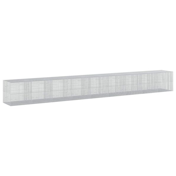 vidaXL Gabión s drôtom 3,5 mm a sieťou 5x5 cm 900x100x100 cm – Obrázok 2
